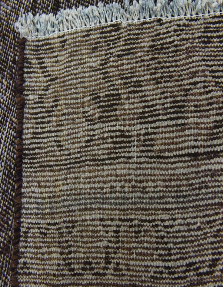 Detail image of  6' 5 x 11' 5  Hand Knotted Ultra Vintage Persian Wool Rug