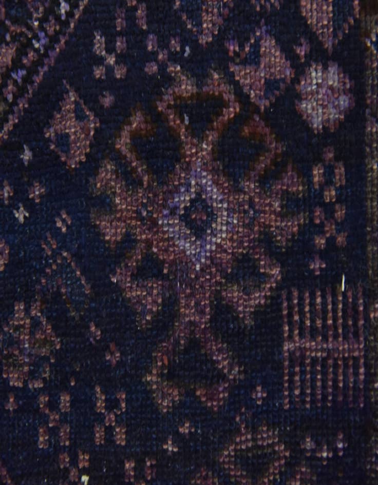 Detail image of  3' 9 x 5' 7  Hand Knotted Ultra Vintage Persian Wool Rug