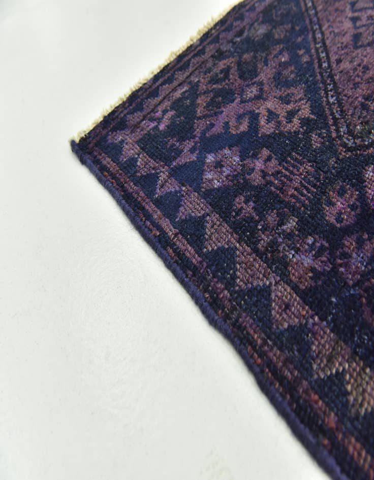 Detail image of  3' 9 x 5' 7  Hand Knotted Ultra Vintage Persian Wool Rug