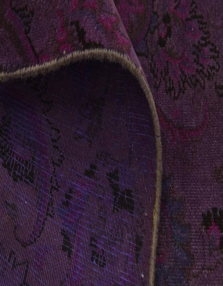 Detail image of  5' 3 x 8' 4  Hand Knotted Ultra Vintage Persian Wool Rug