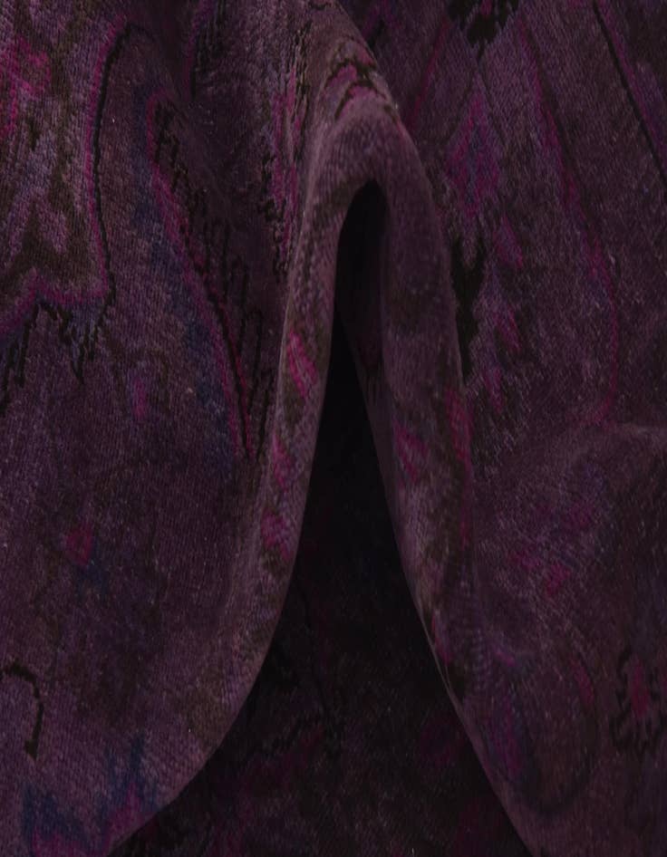 Detail image of  5' 3 x 8' 4  Hand Knotted Ultra Vintage Persian Wool Rug