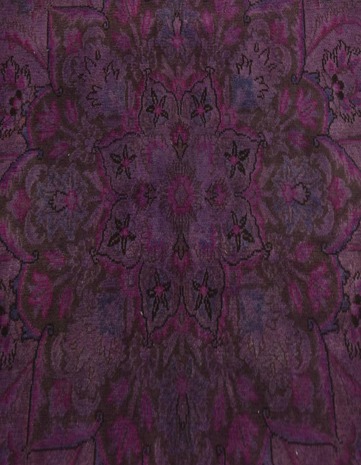 Detail image of  5' 3 x 8' 4  Hand Knotted Ultra Vintage Persian Wool Rug