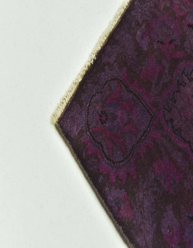 Detail image of  5' 3 x 8' 4  Hand Knotted Ultra Vintage Persian Wool Rug