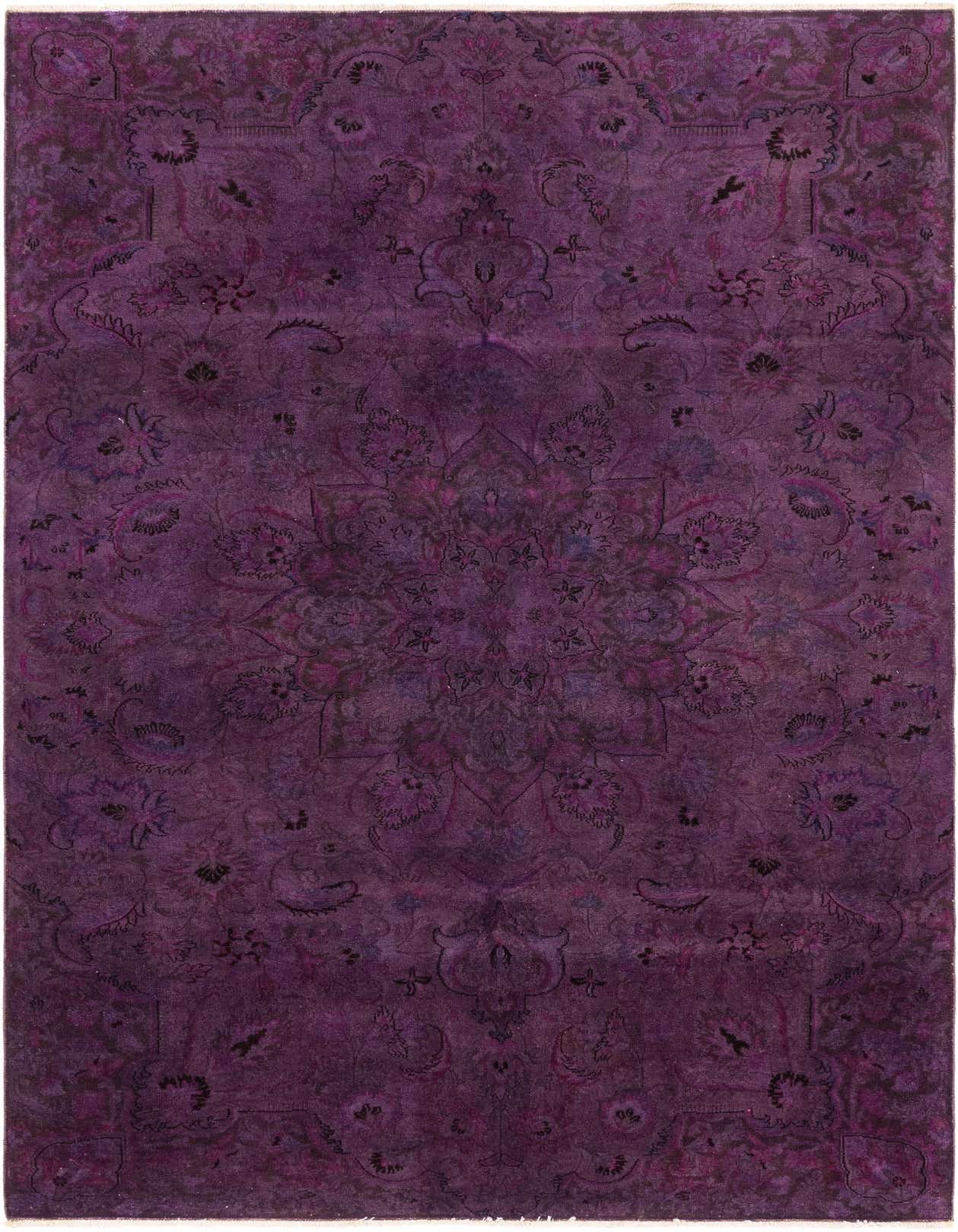 Primary image  5' 3 x 8' 4  Hand Knotted Ultra Vintage Persian Wool Rug