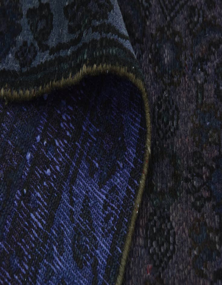 Detail image of  6' 2 x 9' 2  Hand Knotted Ultra Vintage Persian Wool Rug