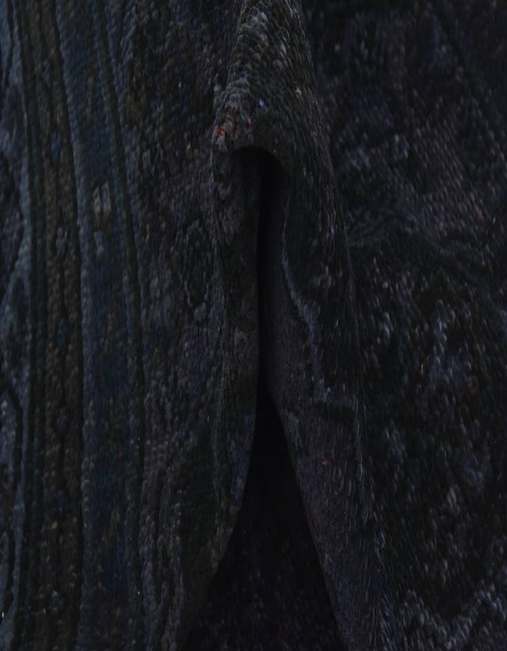 Detail image of  6' 2 x 9' 2  Hand Knotted Ultra Vintage Persian Wool Rug