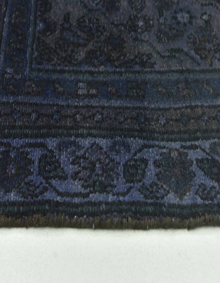 Detail image of  6' 2 x 9' 2  Hand Knotted Ultra Vintage Persian Wool Rug