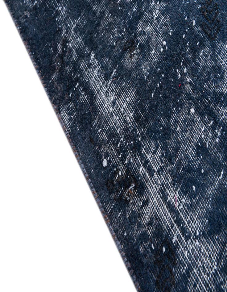 Detail image of  6' 2 x 9' 7  Hand Knotted Ultra Vintage Persian Wool Rug