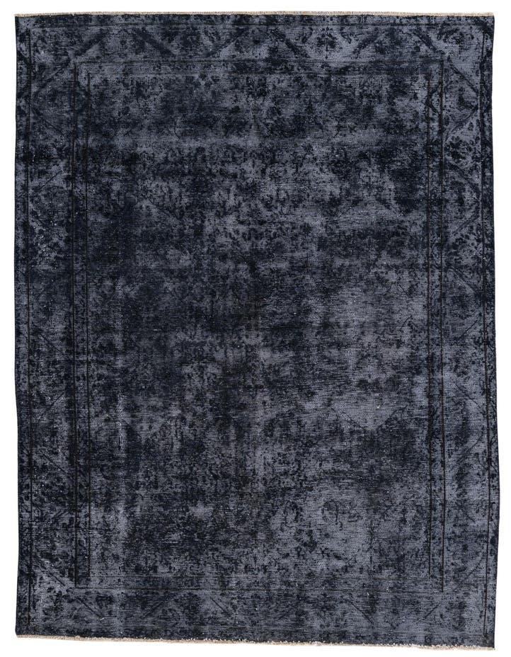  6' x 9' 5  Hand Knotted Ultra Vintage Persian W...
