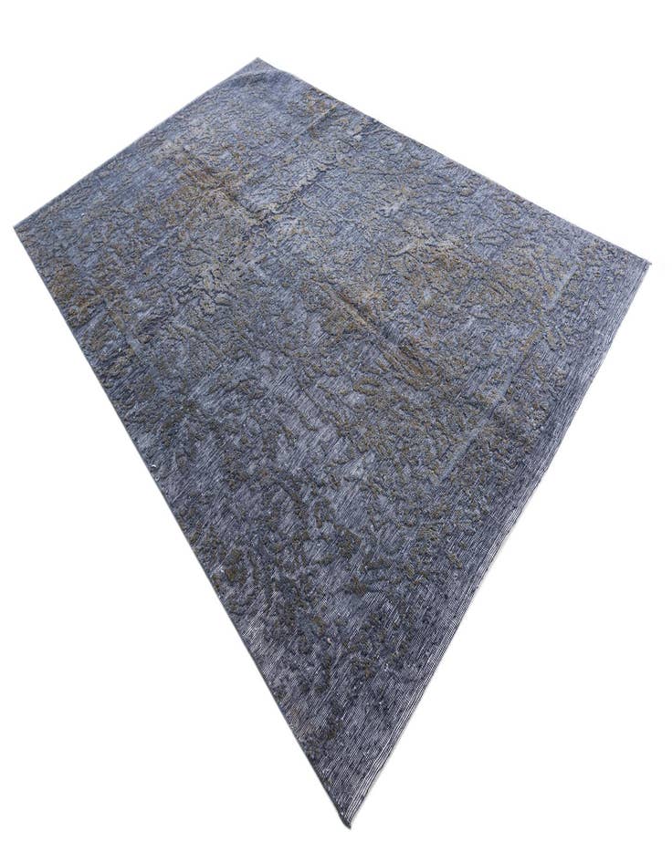 Detail image of  6' 4 x 10'  Hand Knotted Ultra Vintage Persian Wool Rug