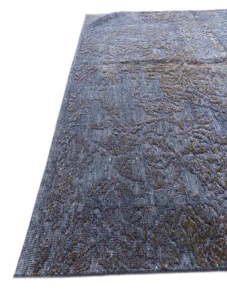 Detail image of  6' 4 x 10'  Hand Knotted Ultra Vintage Persian Wool Rug