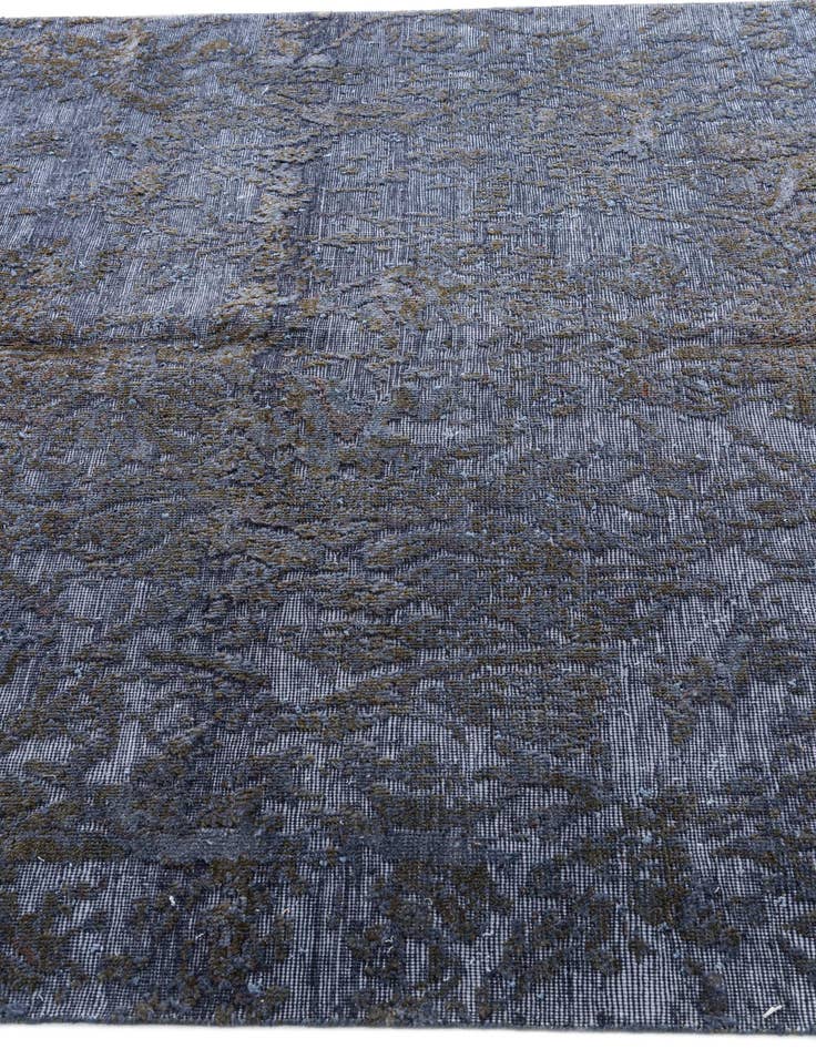 Detail image of  6' 4 x 10'  Hand Knotted Ultra Vintage Persian Wool Rug