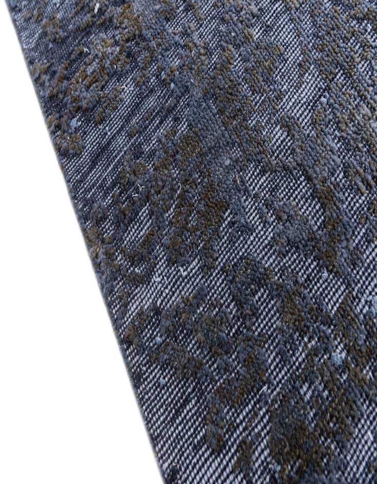 Detail image of  6' 4 x 10'  Hand Knotted Ultra Vintage Persian Wool Rug