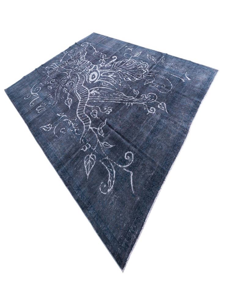 Detail image of  9' 7 x 12' 6  Hand Knotted Ultra Vintage Persian Wool Rug