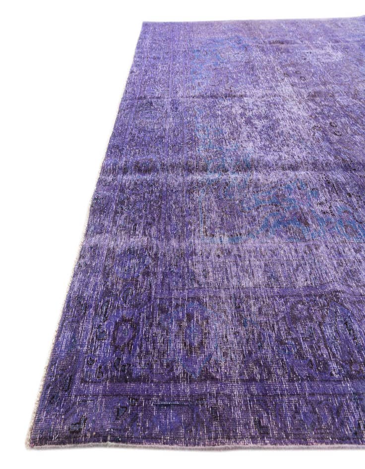 Detail image of 7' 8 x 10' 5 Hand Knotted Ultra Vintage Persian Wool Rug