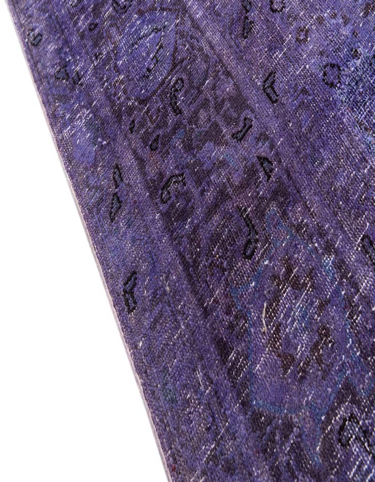 Detail image of 7' 8 x 10' 5 Hand Knotted Ultra Vintage Persian Wool Rug