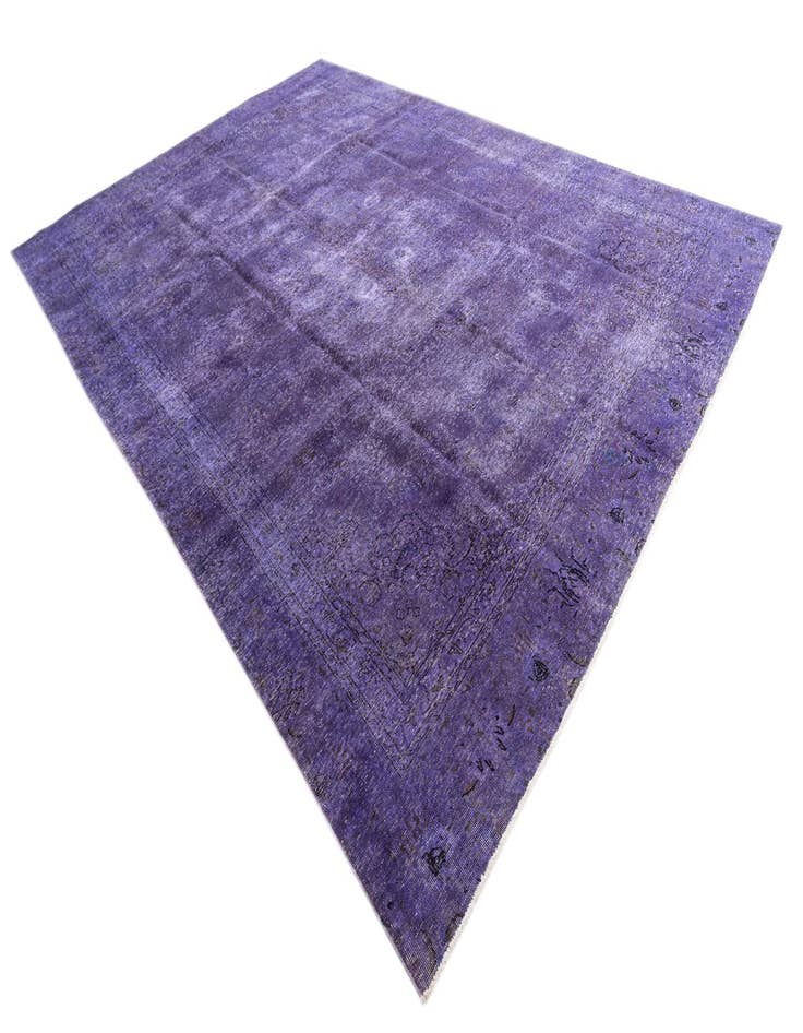 Detail image of  8' 7 x 12' 3  Hand Knotted Ultra Vintage Persian Wool Rug