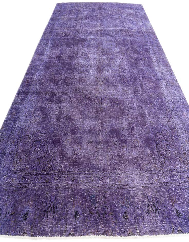 Detail image of  8' 7 x 12' 3  Hand Knotted Ultra Vintage Persian Wool Rug