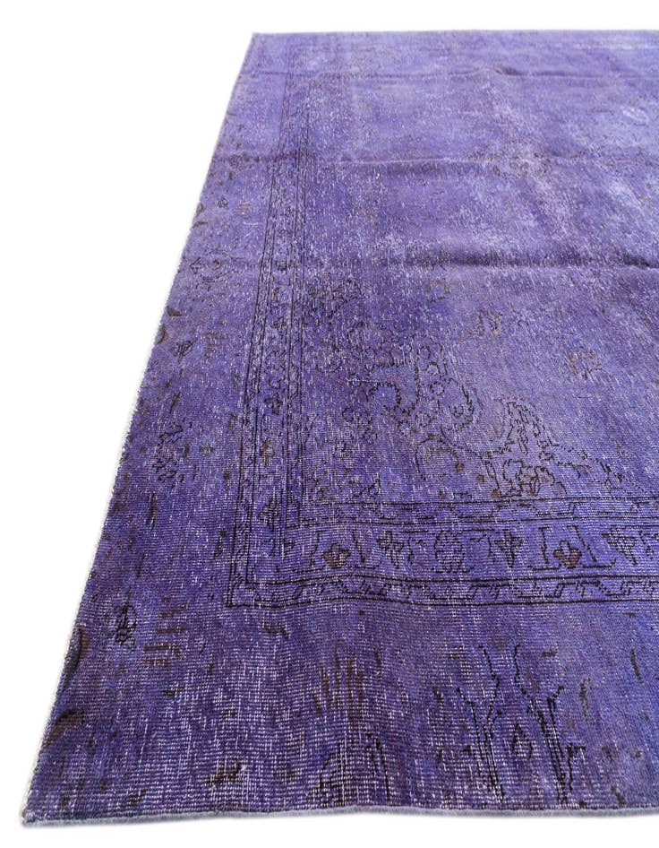 Detail image of  8' 7 x 12' 3  Hand Knotted Ultra Vintage Persian Wool Rug