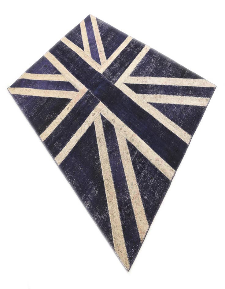 Detail image of  5' 8 x 8' 1  Hand Knotted Ultra Vintage Persian Wool Rug