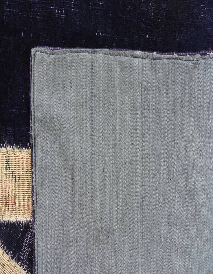 Detail image of  5' 8 x 8' 1  Hand Knotted Ultra Vintage Persian Wool Rug