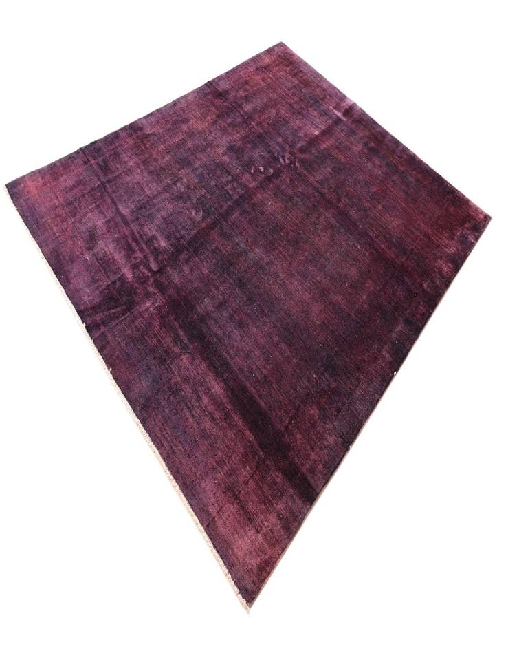 Detail image of  6' 6 x 8'  Hand Knotted Ultra Vintage Persian Wool Rug