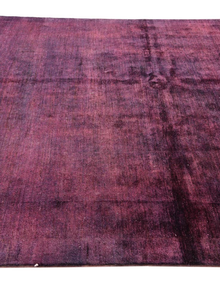 Detail image of  6' 6 x 8'  Hand Knotted Ultra Vintage Persian Wool Rug