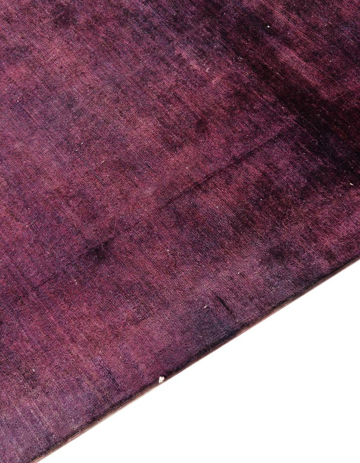 Detail image of  6' 6 x 8'  Hand Knotted Ultra Vintage Persian Wool Rug