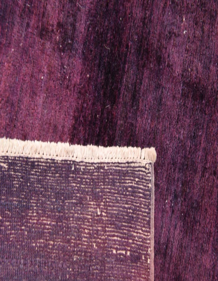 Detail image of  6' 6 x 8'  Hand Knotted Ultra Vintage Persian Wool Rug