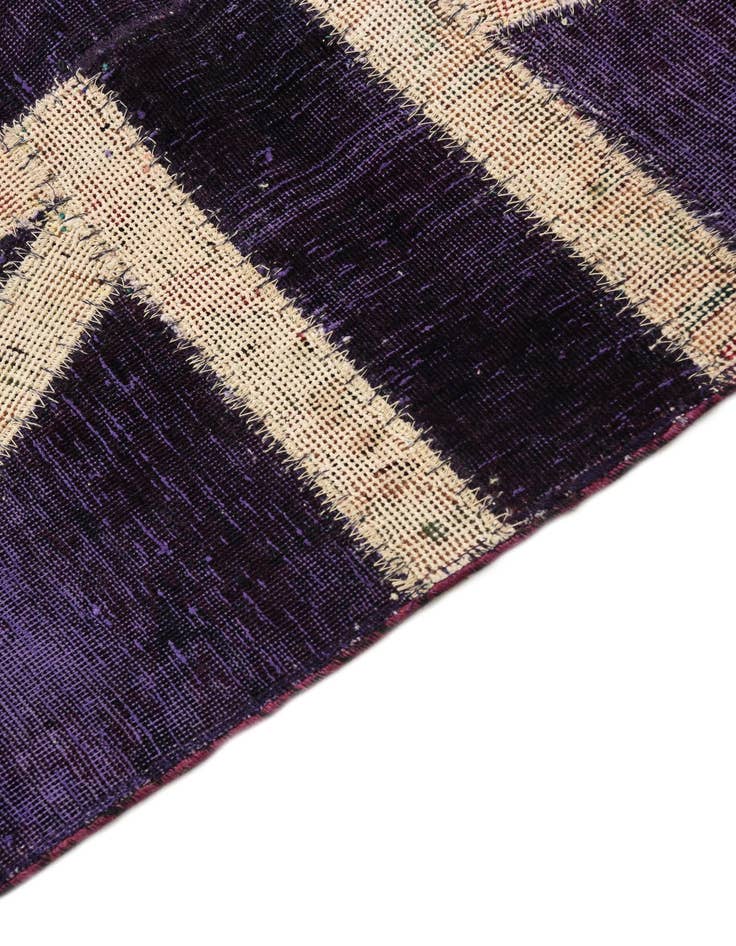 Detail image of 2' 9 x 4' 10 Hand Knotted Ultra Vintage Persian Wool Rug