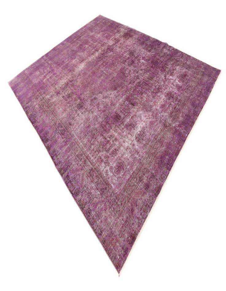 Detail image of  9' 1 x 11' 3  Hand Knotted Ultra Vintage Persian Wool Rug