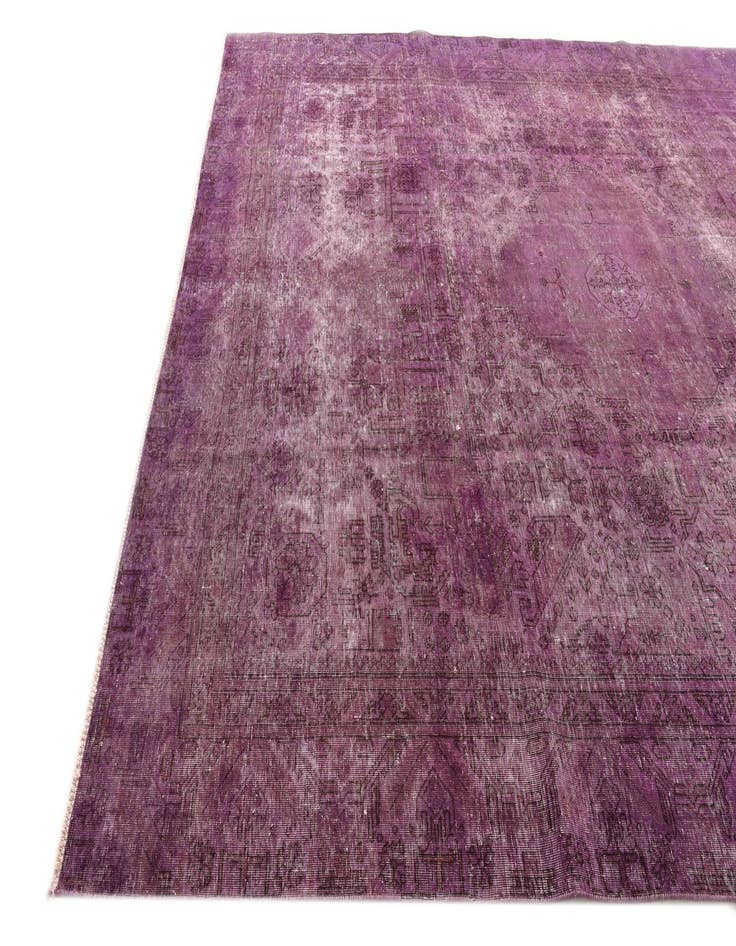 Detail image of  9' 1 x 11' 3  Hand Knotted Ultra Vintage Persian Wool Rug