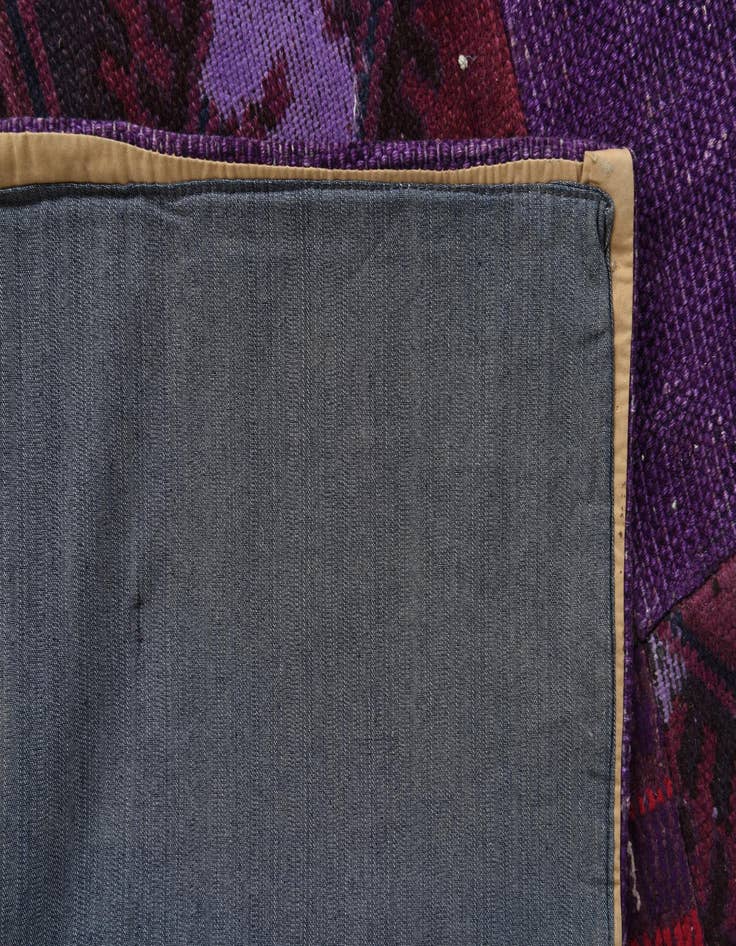 Detail image of  7' 3 x 9' 9  Hand Knotted Ultra Vintage Persian Wool Rug