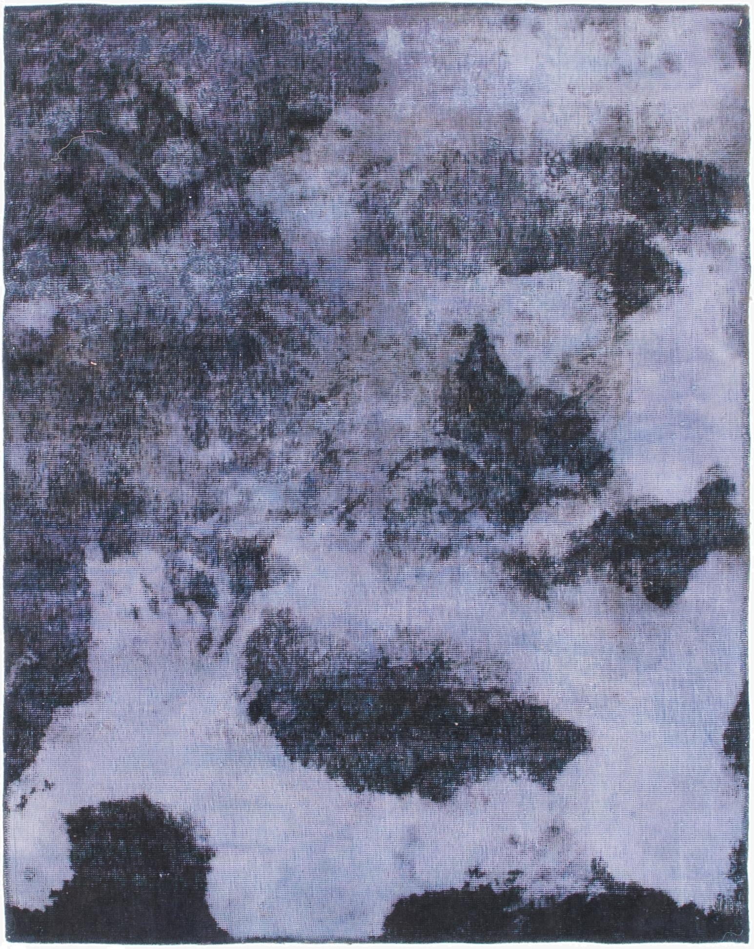  4' 4 x 5' 7  Hand Knotted Ultra Vintage Persian Wool Rug