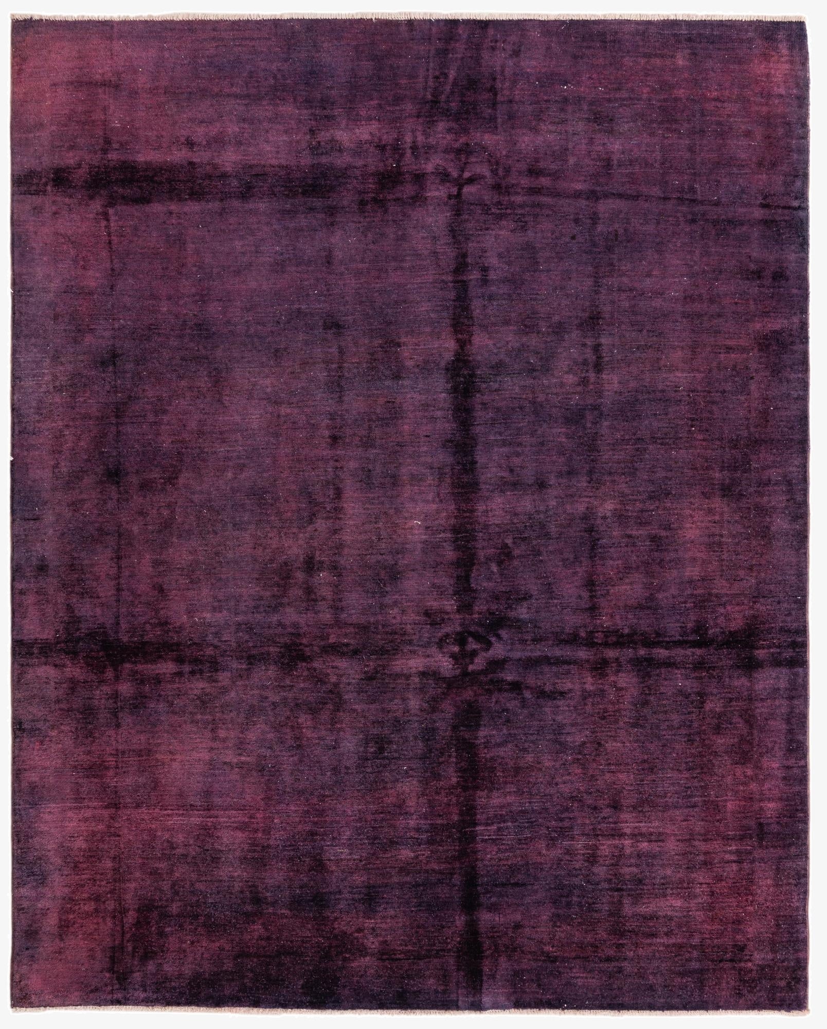  6' 6 x 8'  Hand Knotted Ultra Vintage Persian Wool Rug