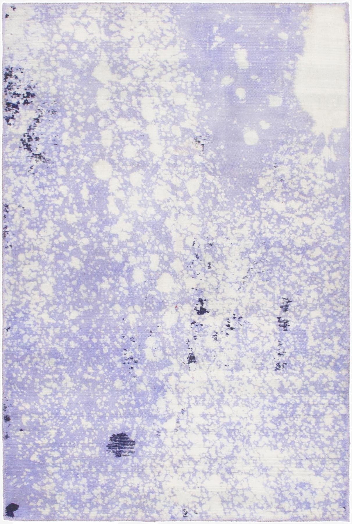  3' 6 x 5' 4  Hand Knotted Ultra Vintage Persian Wool Rug