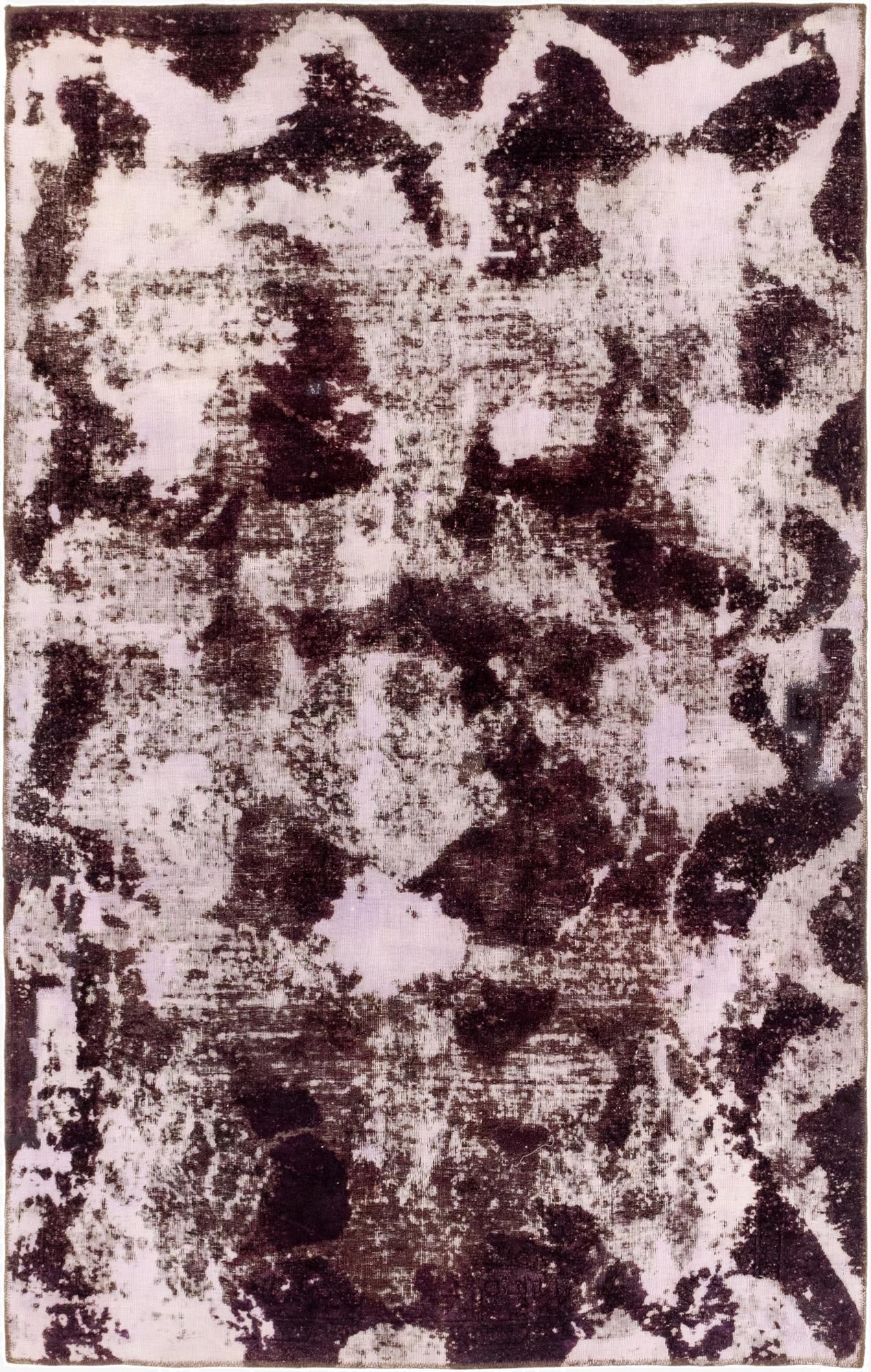  5' 3 x 8' 6  Hand Knotted Ultra Vintage Persian Wool Rug