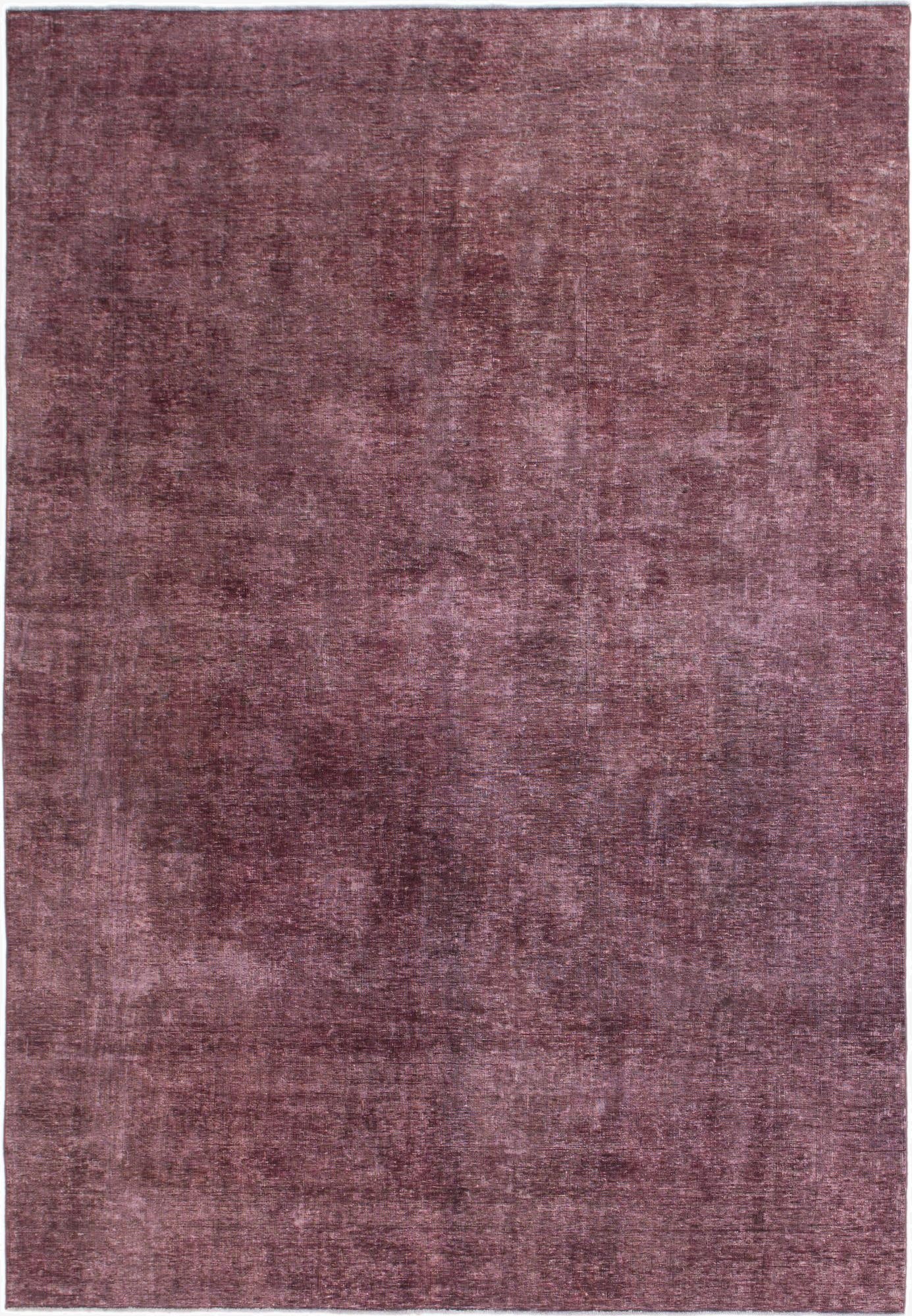  7' 3 x 10' 4  Hand Knotted Ultra Vintage Persian Wool Rug