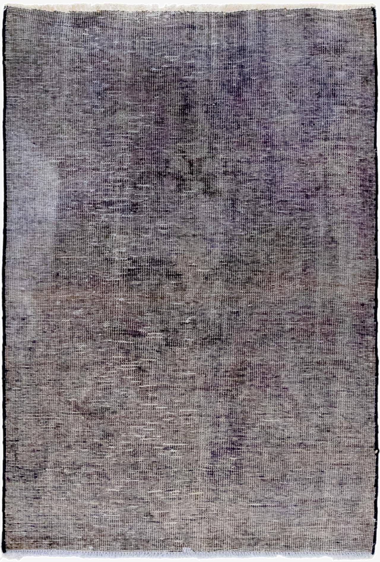  3' 3 x 4' 8  Hand Knotted Ultra Vintage Persian Wool Rug