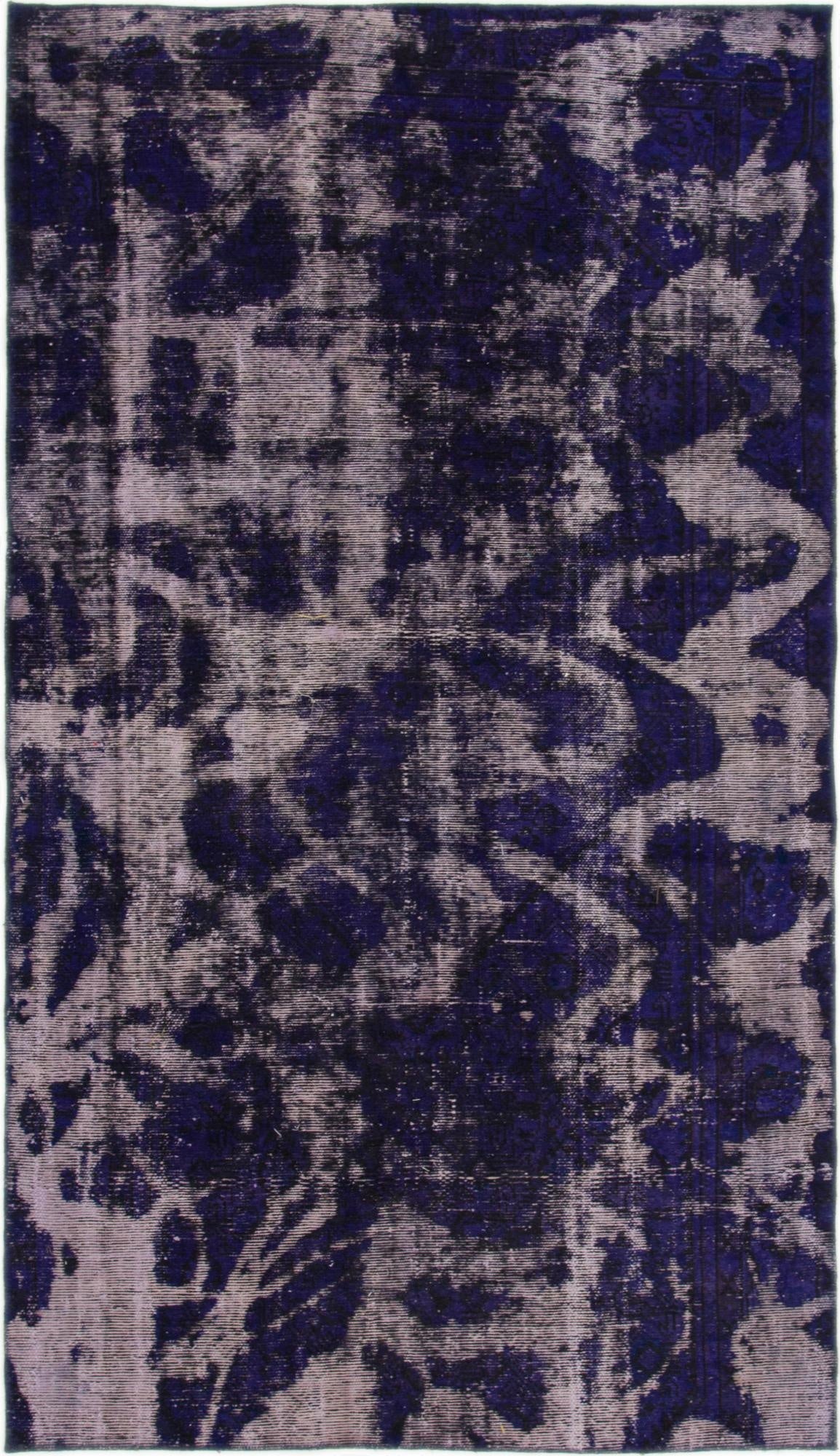  4' 10 x 8' 5  Hand Knotted Ultra Vintage Persian Wool Rug