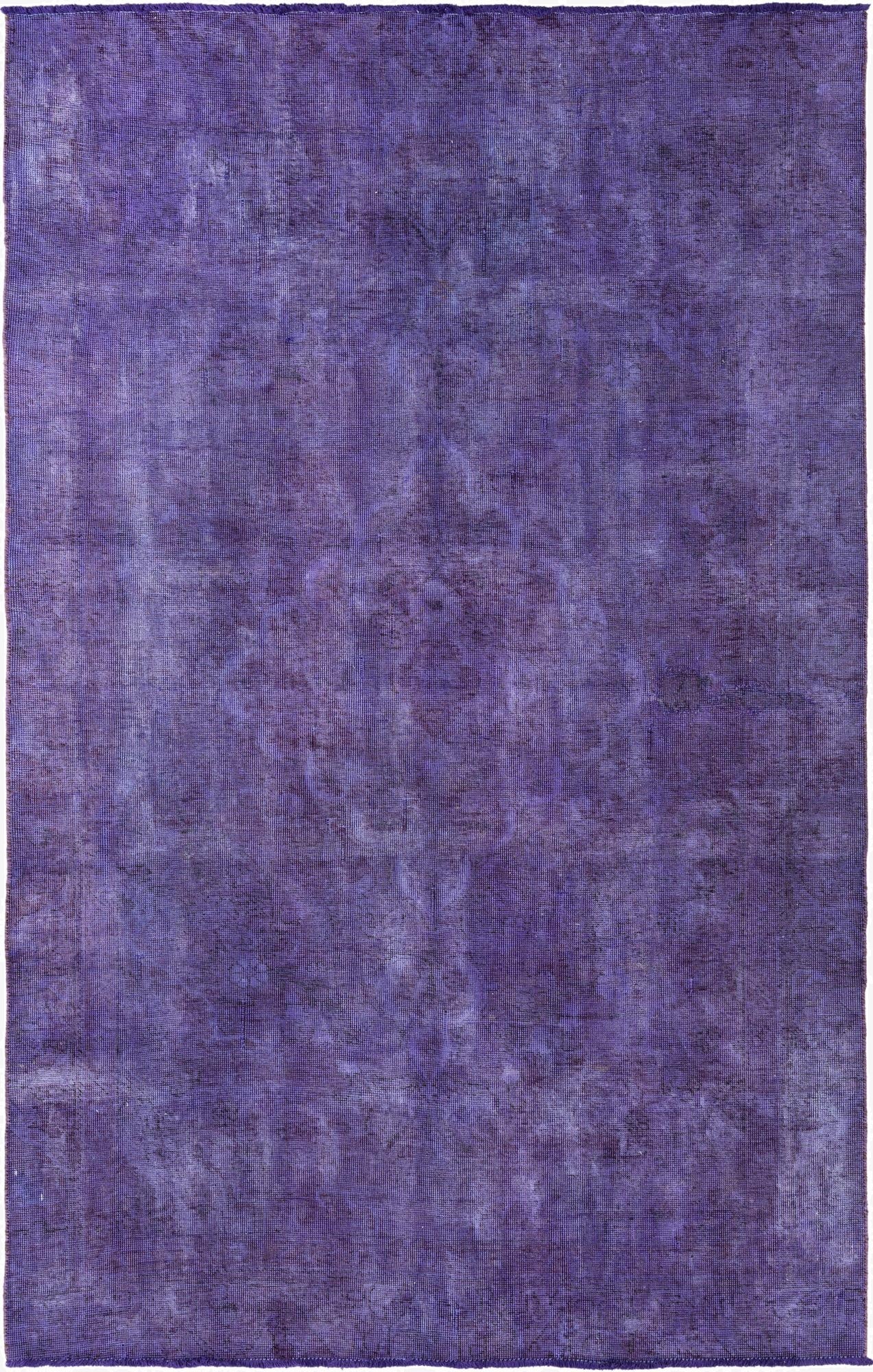  5' 8 x 8' 10  Hand Knotted Ultra Vintage Persian Wool Rug