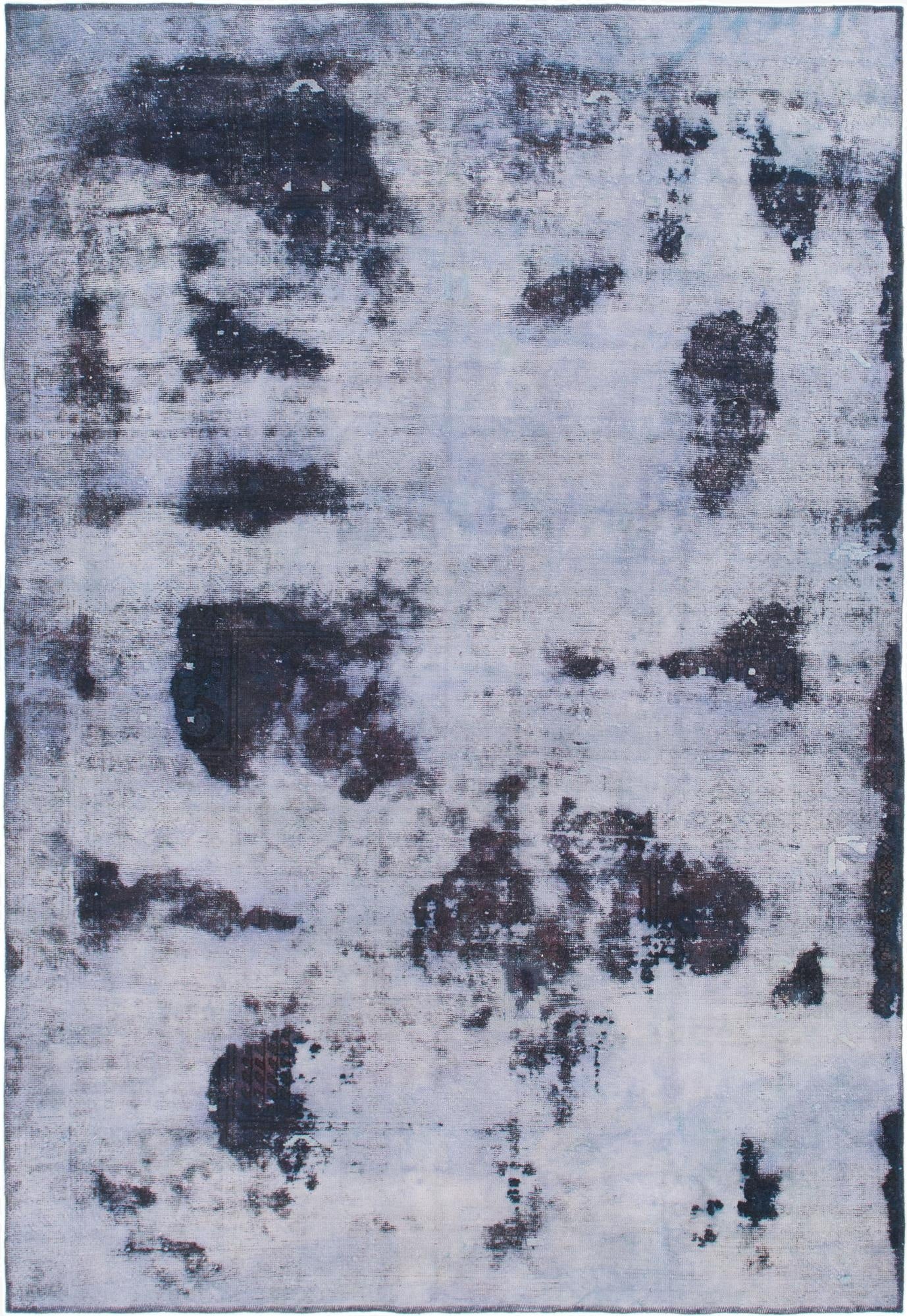  6' 5 x 9' 3  Hand Knotted Ultra Vintage Persian Wool Rug