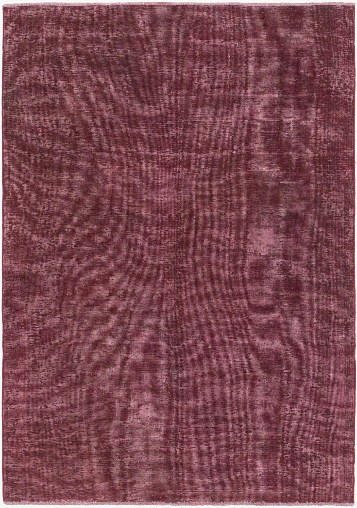  4' 5 x 6' 3  Hand Knotted Ultra Vintage Persian Wool Rug