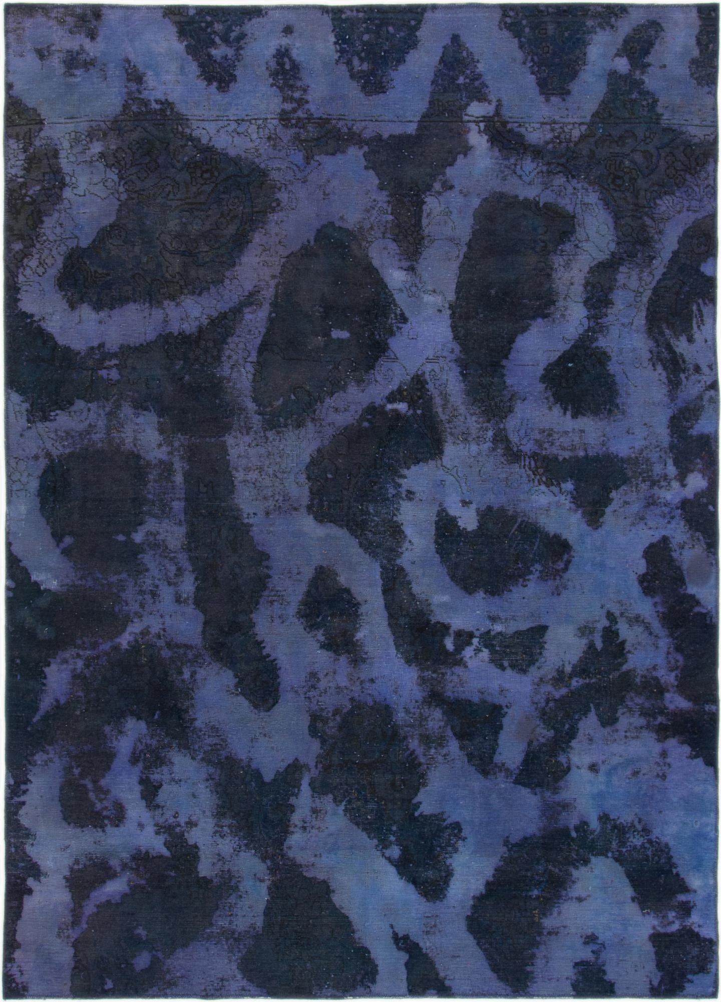  6' 5 x 9'  Hand Knotted Ultra Vintage Persian Wool Rug