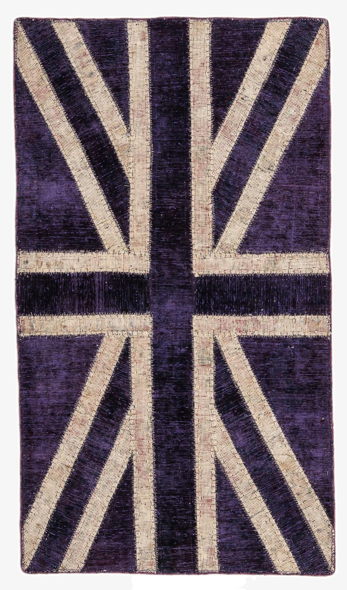  2' 9 x 4' 10  Hand Knotted Ultra Vintage Persian Wool Rug