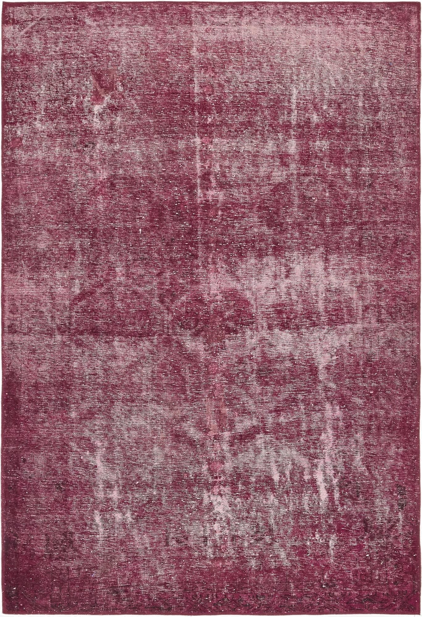  6' 4 x 9' 6  Hand Knotted Ultra Vintage Persian Wool Rug