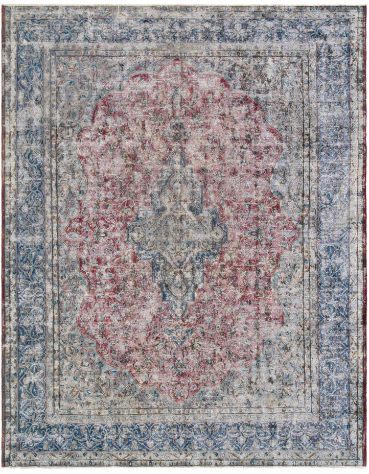  9' 11 x 12' 11 Vintage Royal Wool Rug