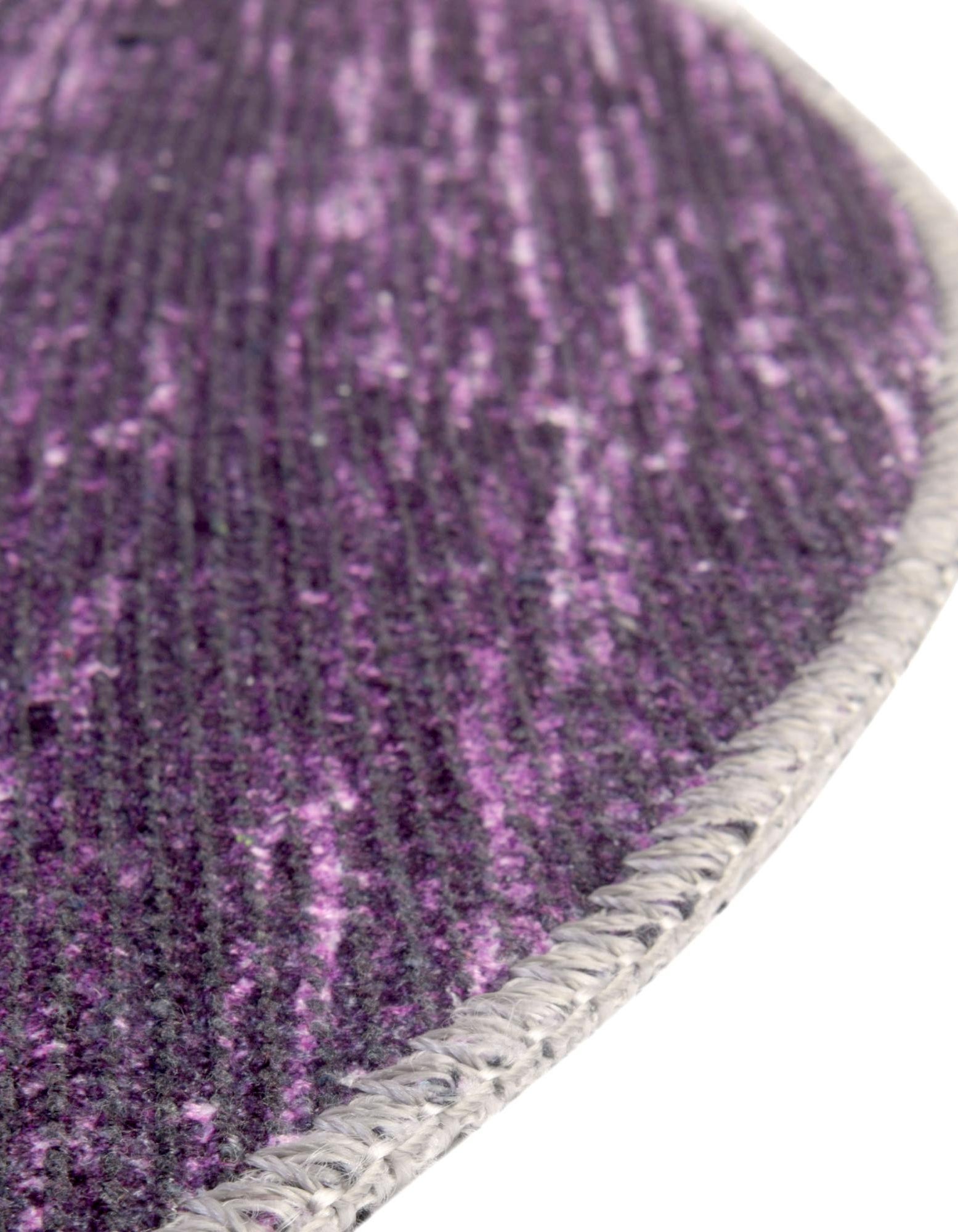 Purple 7' 7 x 7' 7 Asha Round Rug | Rugs.com