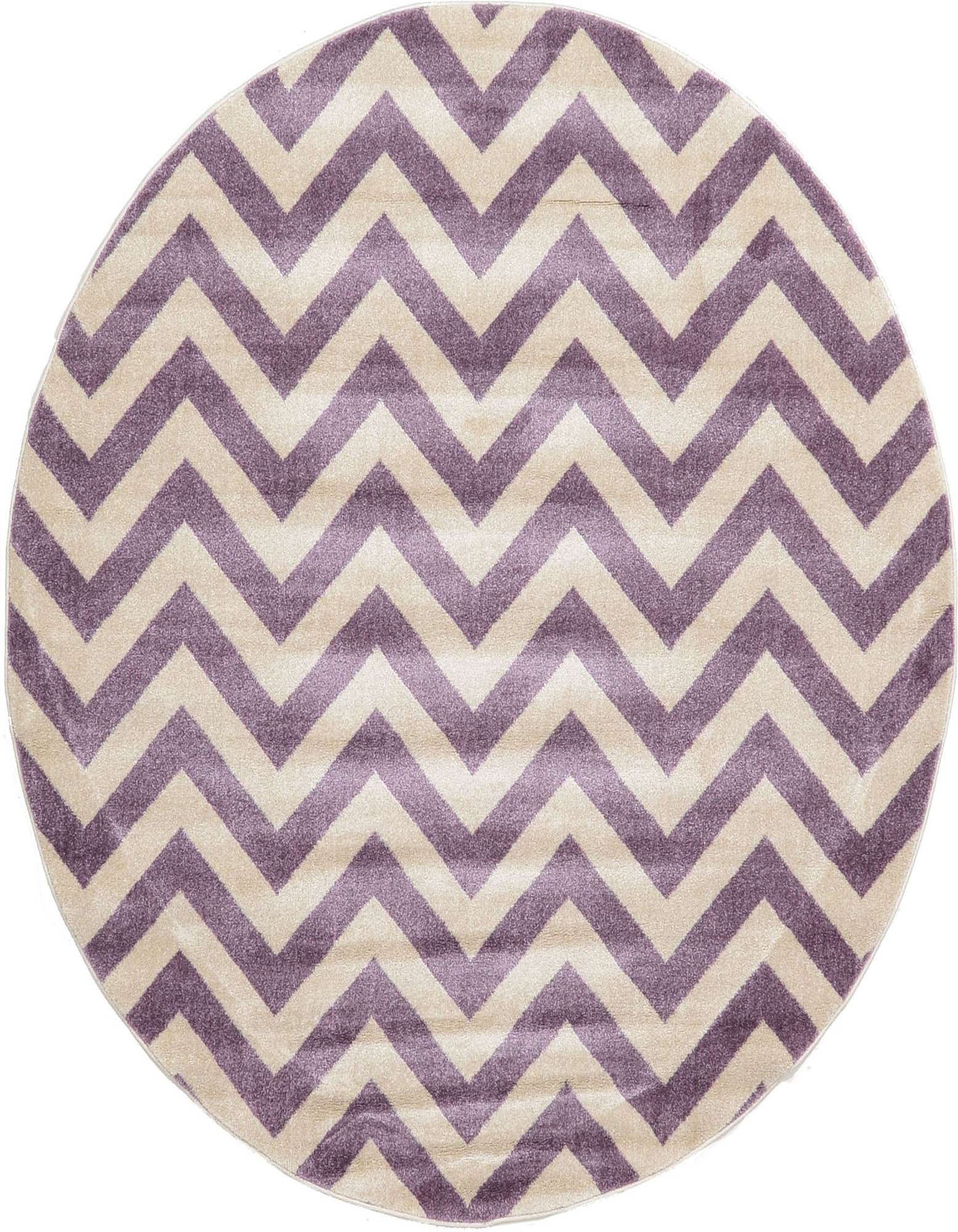 Primary image  6' x 6' Chevron Round Rug