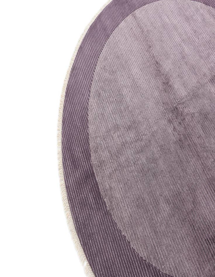 Detail image of  6' 6 x 6' 6  Hand Knotted Darya Wool Round Rug